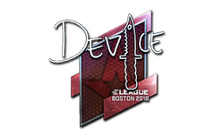 Sticker | device (Foil) | Boston 2018