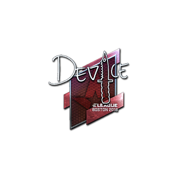 Sticker | device (Foil) | Boston 2018 image 360x360