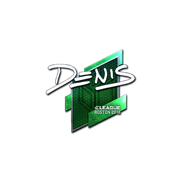 Sticker | denis (Foil) | Boston 2018 image 360x360