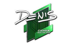 Sticker | denis | Boston 2018