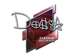 Sticker | Dosia  | Boston 2018