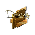 Sticker | Dosia (Gold) | Boston 2018 image 120x120