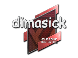 Klistermærke | dimasick | Boston 2018