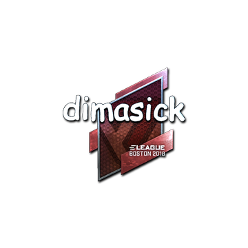 Sticker | dimasick (Foil) | Boston 2018 image 360x360
