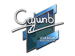 Наклейка | cajunb | Бостон 2018