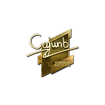 Sticker | cajunb (Gold) | Boston 2018 image 360x360