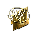 Sticker | Calyx (Gold) | Boston 2018 image 120x120