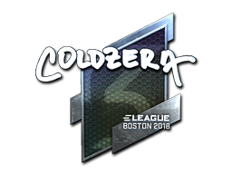 스티커 | coldzera(은박) | 보스턴 2018