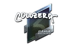 Sticker | coldzera (Foil) | Boston 2018