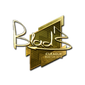 Sticker | B1ad3 (Gold) | Boston 2018 image 120x120