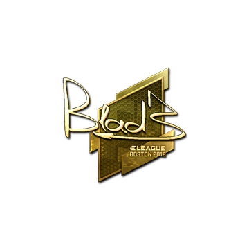 Sticker | B1ad3 (Gold) | Boston 2018 image 360x360