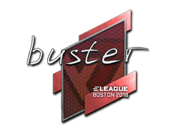 สติกเกอร์ | buster | Boston 2018