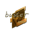 Sticker | buster (Gold) | Boston 2018 image 120x120