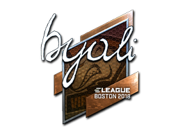 Sticker | byali (Foil) | Boston 2018