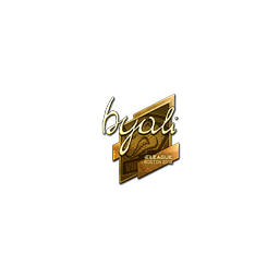Sticker | byali (Gold) | Boston 2018