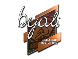 Наклейка | byali | Бостон 2018