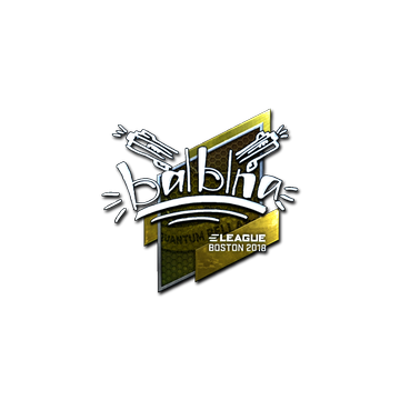 Sticker | balblna (Foil) | Boston 2018 image 360x360