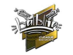 Наклейка | balblna | Бостон 2018