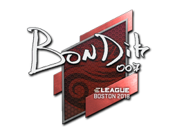 Наклейка | bondik | Бостон 2018
