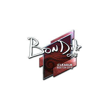 Sticker | bondik (Foil) | Boston 2018 image 360x360
