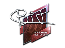 สติกเกอร์ | BIT (ฟอยล์) | Boston 2018