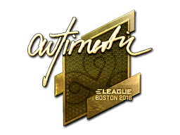 Autocolante | autimatic (Gold) | Boston 2018