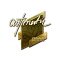 Sticker | autimatic (Gold) | Boston 2018 image 120x120