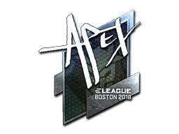 สติกเกอร์ | apEX (ฟอยล์) | Boston 2018