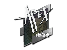 สติกเกอร์ | apEX | Boston 2018