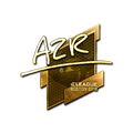 Sticker | AZR (Gold) | Boston 2018 image 120x120