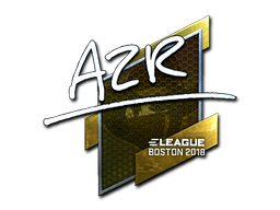 สติกเกอร์ | AZR (ฟอยล์) | Boston 2018