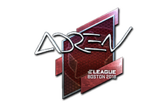 Sticker | AdreN (Foil) | Boston 2018