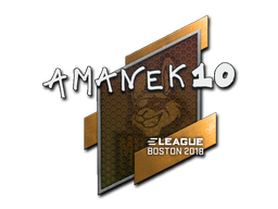 Sticker | AmaNEk | Boston 2018