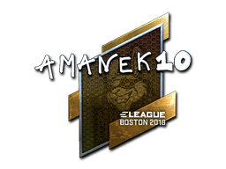Sticker | AmaNEk (Foil) | Boston 2018