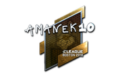 Sticker | AmaNEk (Foil) | Boston 2018