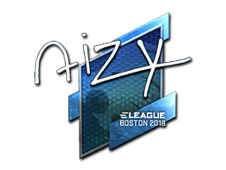 Aufkleber | aizy (Glanz) | Boston 2018