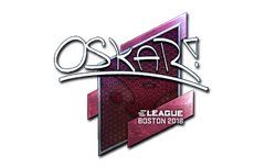 Sticker | oskar (Foil) | Boston 2018