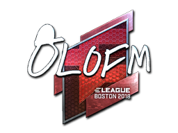 Sticker | olofmeister  | Boston 2018