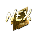 Sticker | nex (Gold) | Boston 2018 image 120x120