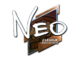 貼紙 | NEO（閃亮）| Boston 2018