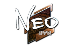 Sticker | NEO (Foil) | Boston 2018