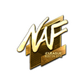 Sticker | NAF (Gold) | Boston 2018 image 120x120