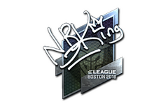 Sticker | NBK- (Foil) | Boston 2018