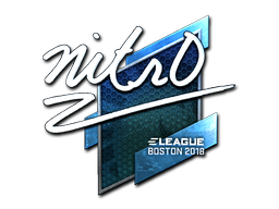 Sticker | nitr0 (Foil) | Boston 2018