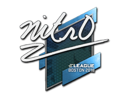 Samolepka | nitr0 | Boston 2018
