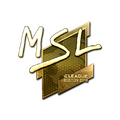 Sticker | MSL (Gold) | Boston 2018 image 120x120