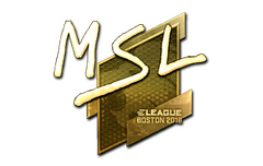 Sticker | MSL (Gold) | Boston 2018