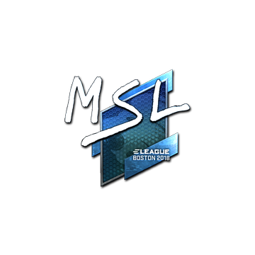 Sticker | MSL (Foil) | Boston 2018 image 360x360