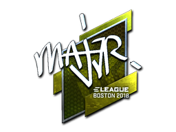 Sticker | MAJ3R (Foil) | Boston 2018