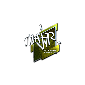 Sticker | MAJ3R (Foil) | Boston 2018 image 360x360